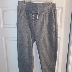 gray joggers!